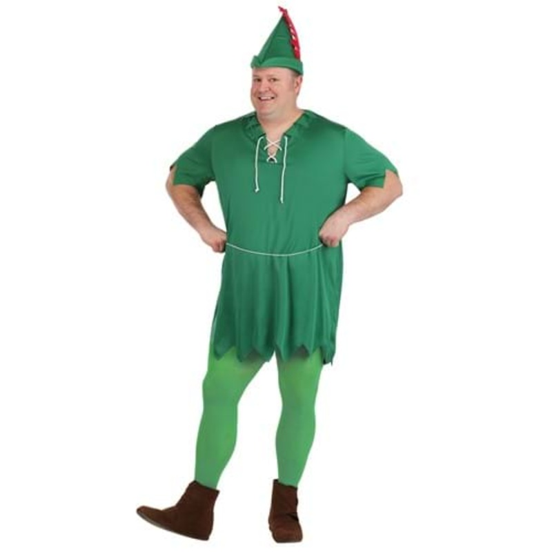 Plus Size Storybook Peter Pan Costume for Men 3X