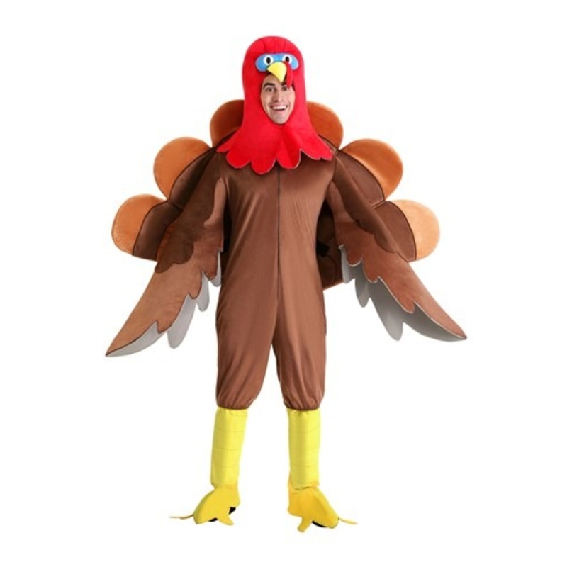 Plus Size Wild Turkey Costume for Adults 2X