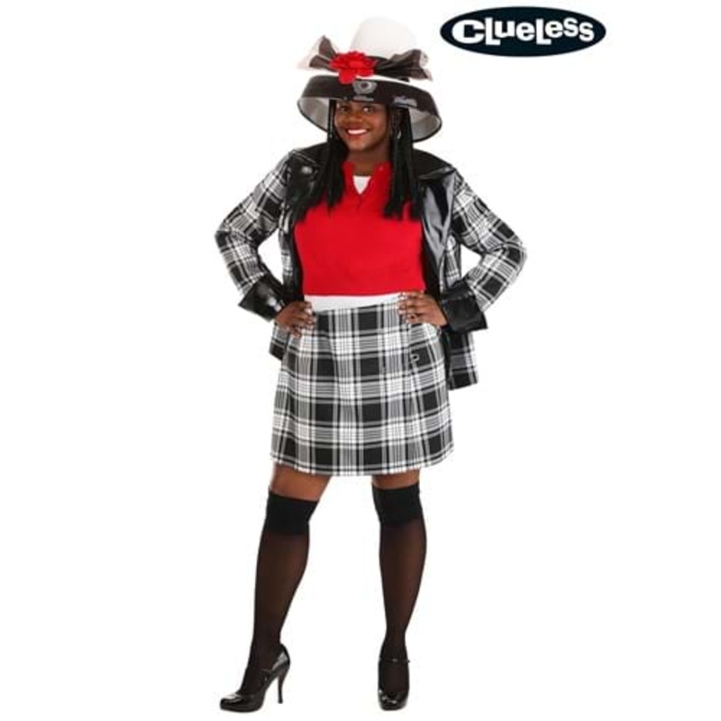 Plus Size Women's Authentic Clueless Dee Costume 1X