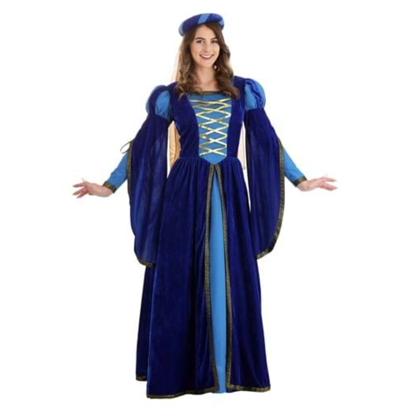 Renaissance Queen Costume for Women Medium