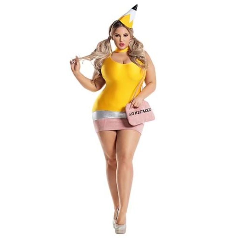 Women's Plus Size Pretty Pencil Costume 1X