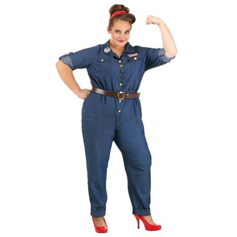 WWII Icon Costume for Plus Size Women 1X
