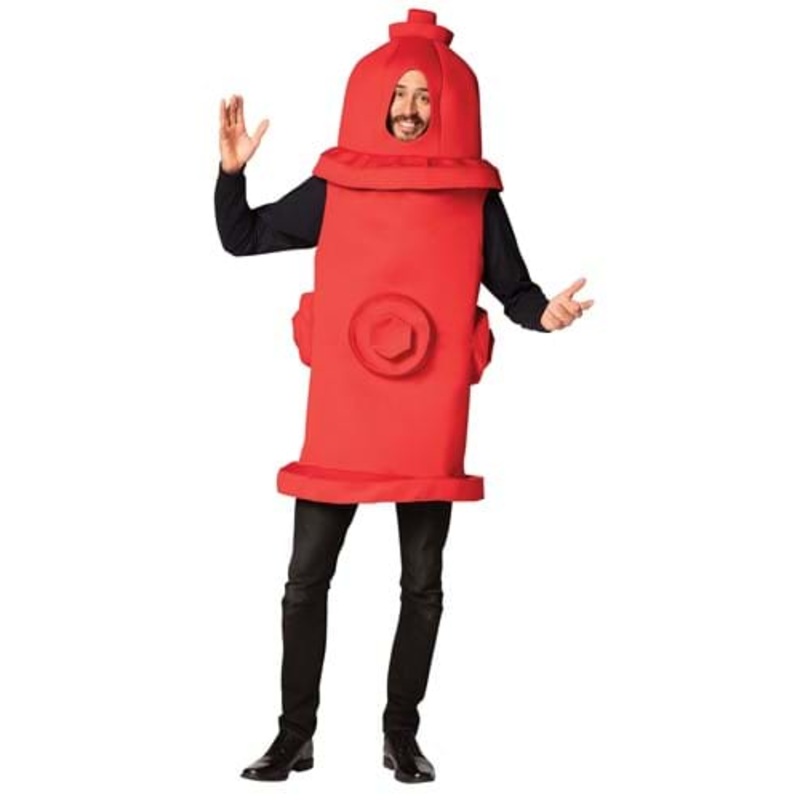 Fire Hydrant Costume for Adults Standard
