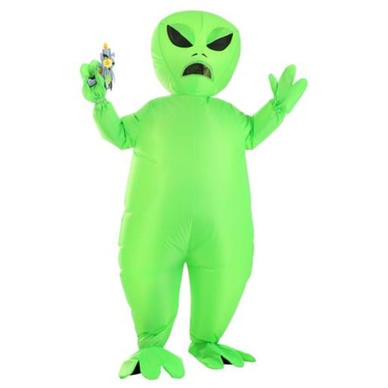 Inflatable Alien Adult Costume Standard