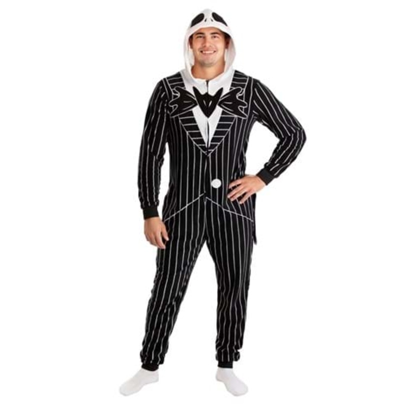 Nightmare Before Christmas Jack Skellington Union Suit Small