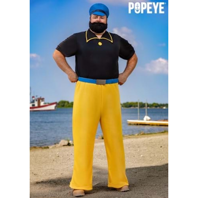 Plus Size Brutus Popeye Costume for Men 2X