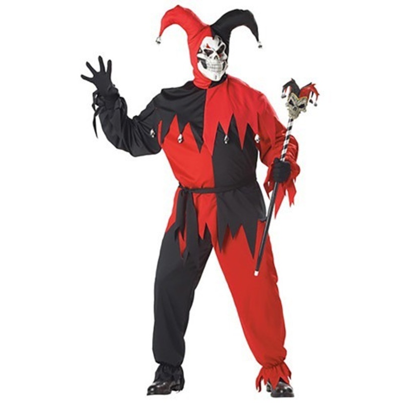 Plus Size Evil Jester Costume Plus