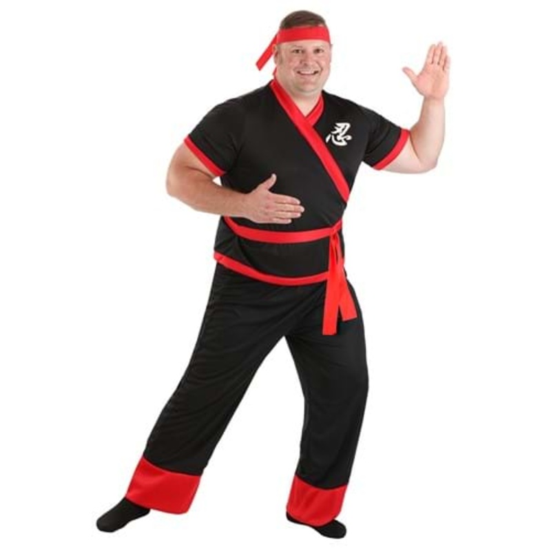 Plus Size Ninja Costume 2X