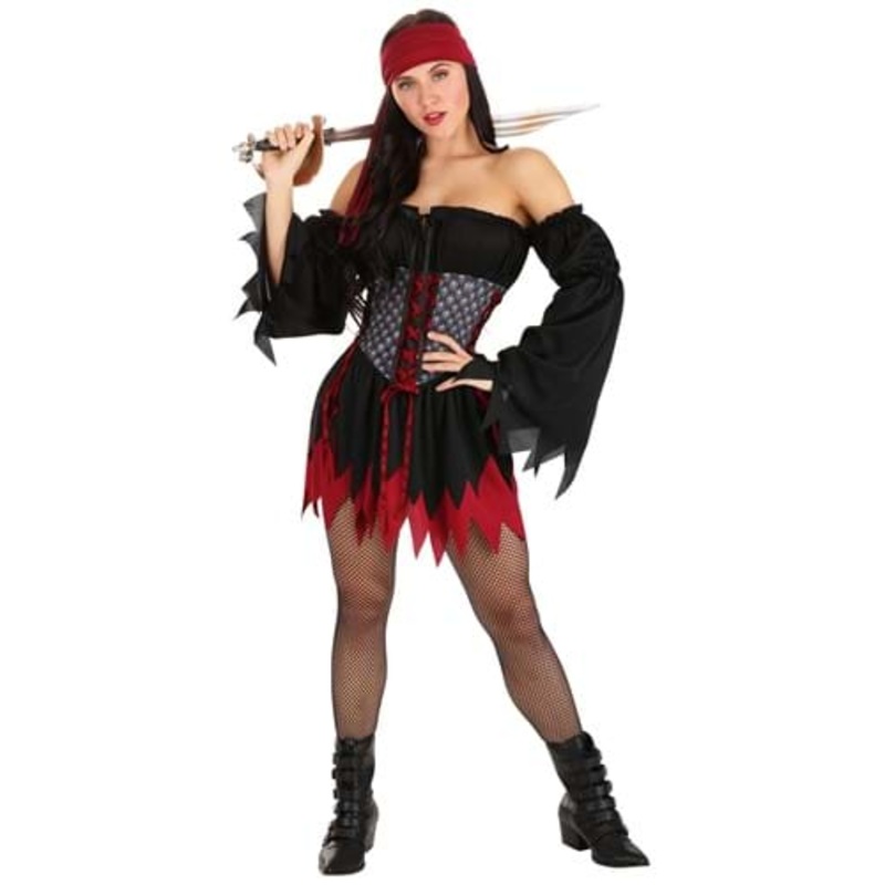 Pop Pirate Costume for Women Small