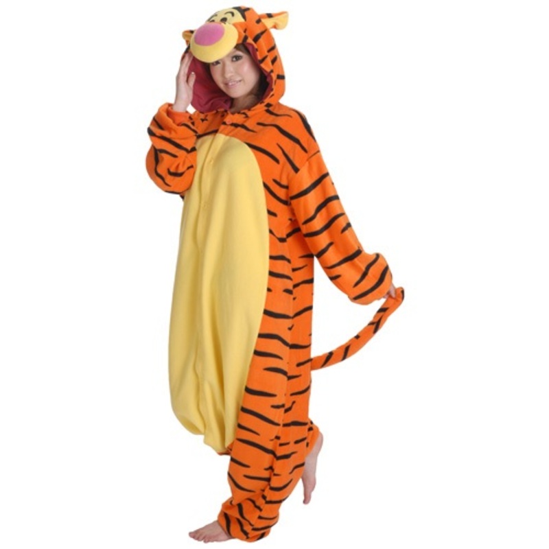 Tigger Pajama Costume Standard