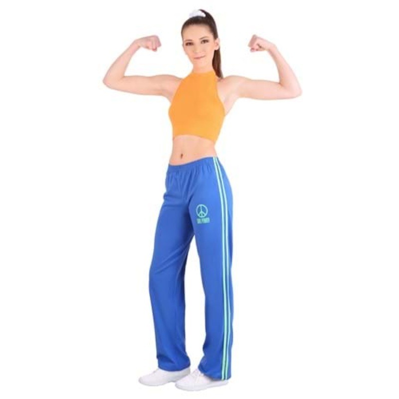 Women's Athletic Girl Power Popstar Costume X-Small