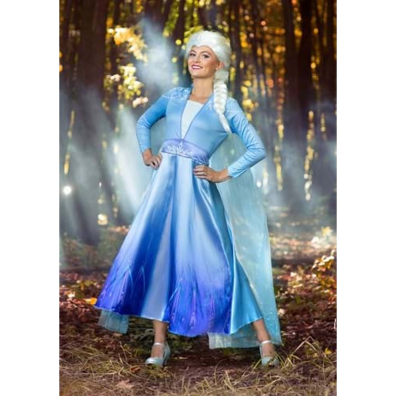 Women's Deluxe Frozen 2 Elsa Costume Small
