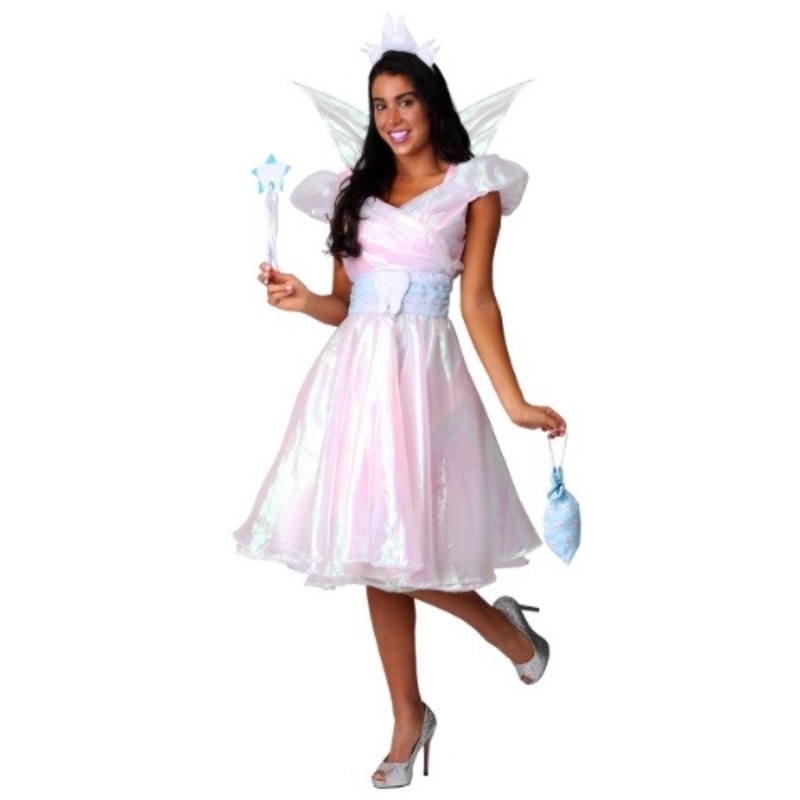 Women's Plus Size Tooth Fairy Costume 1X