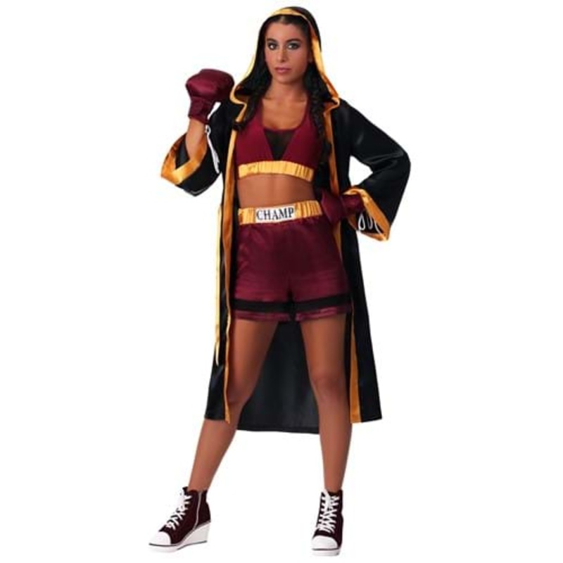 Women's Tough Boxer Costume X-Small
