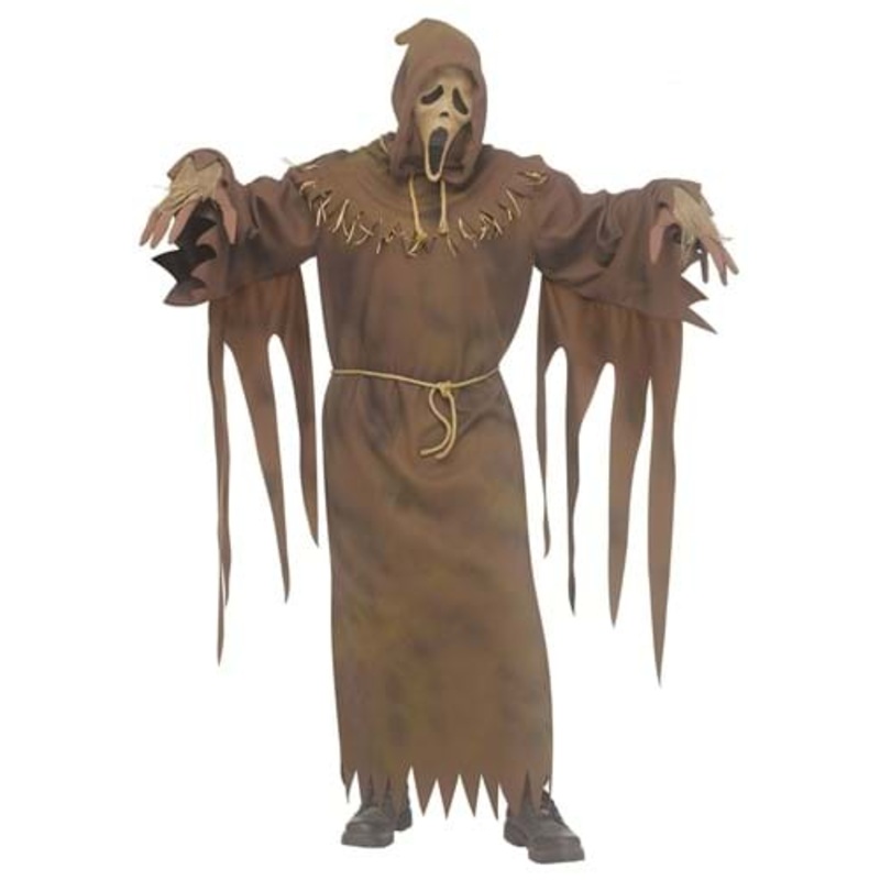 Adult Scarecrow Ghost Face Costume Standard