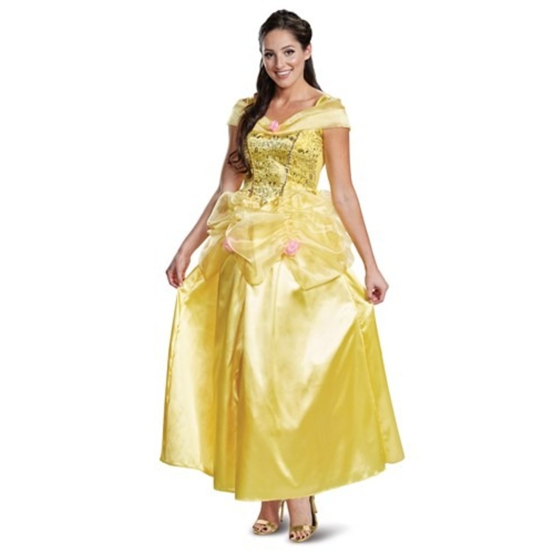 Beauty & The Beast Adult Deluxe Classic Belle Costume Small