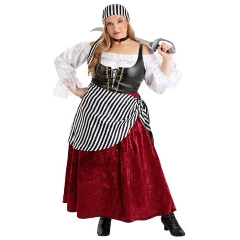 Deluxe Pirate Wench Costume Small (4-6)
