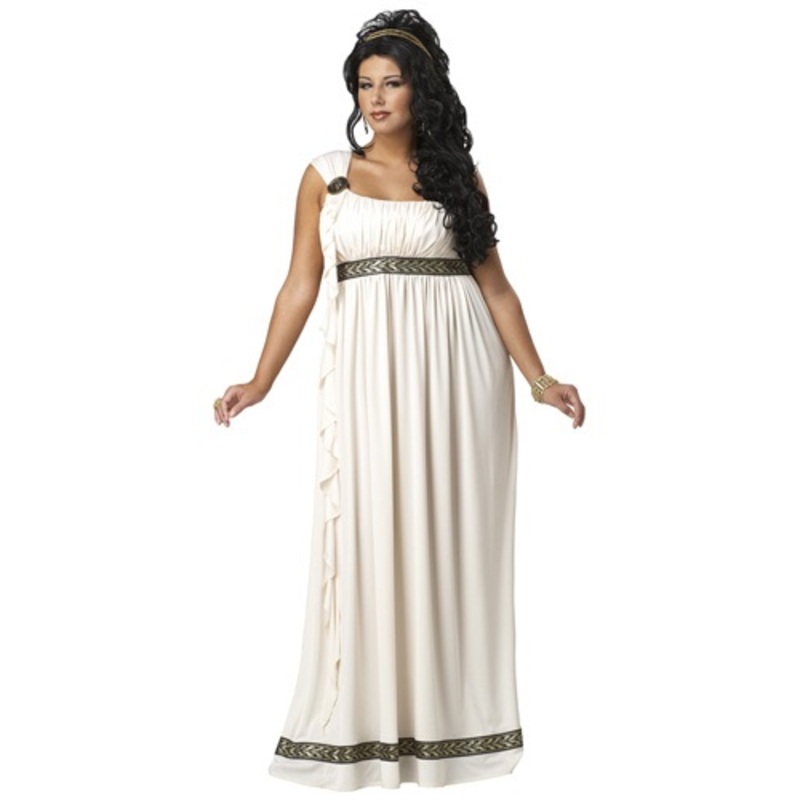 Plus Size Olympic Goddess Women's Costume 1X