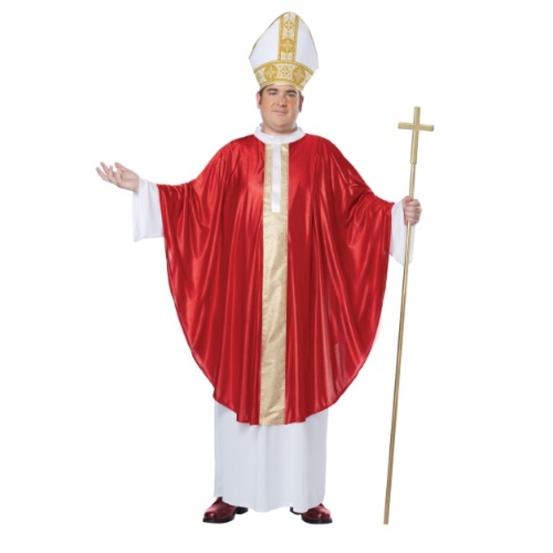 Plus Size Pope Costume Plus