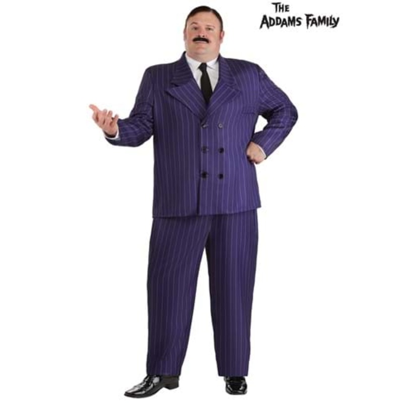 Plus Size The Addams Family 1960's Gomez Addams Costume for Men 2X