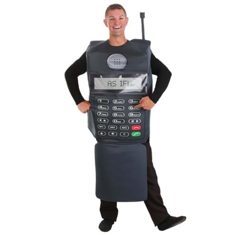 Retro Adult Flip Phone Costume Standard