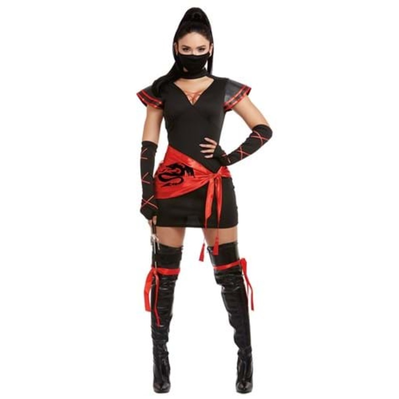 Silent Ninja Costume for Women Small