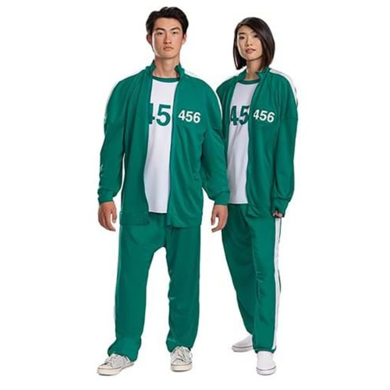Squid Game Player 456 Track Suit for Adults Small/Medium