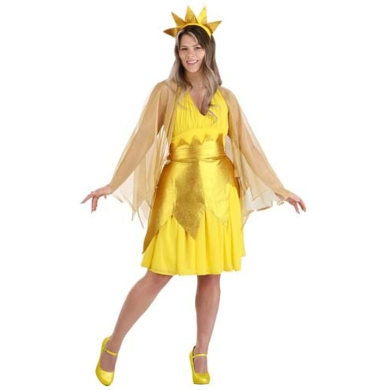 Sun Goddess Costume for Women Small