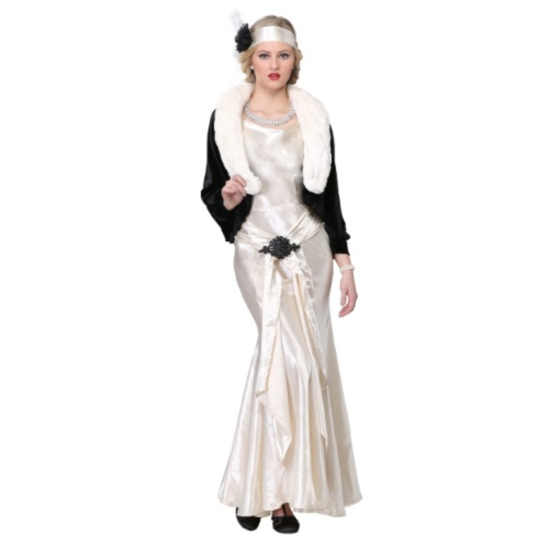 Women's 1920s Socialite Costume Large