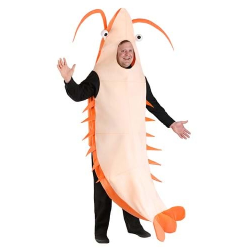 Adult Plus Size Shrimp Costume 2X