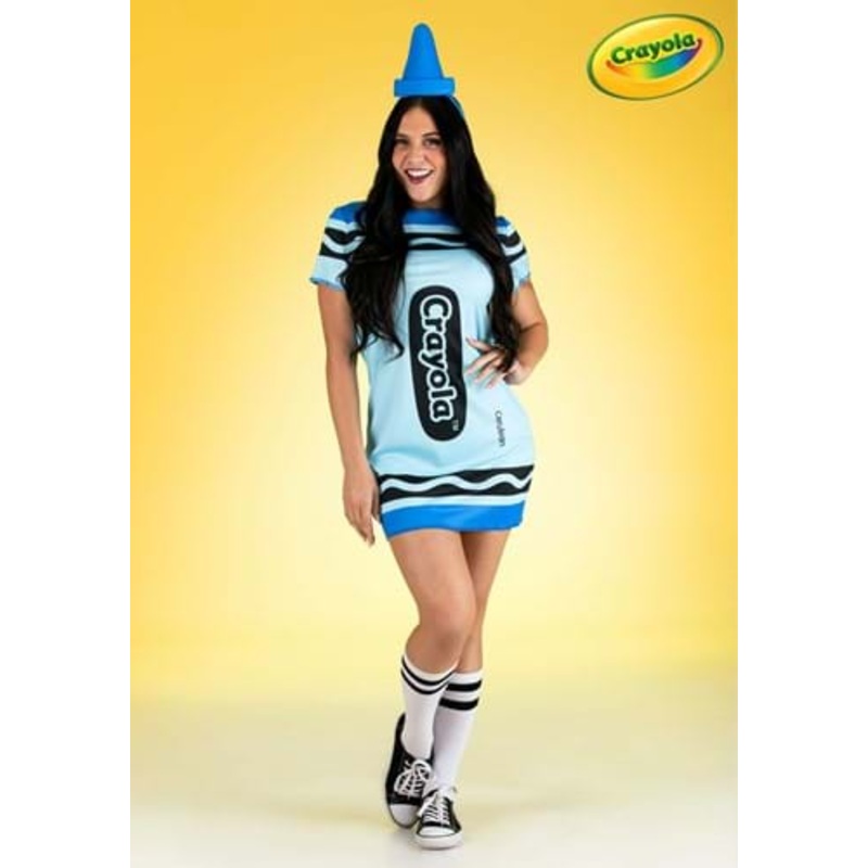 Cerulean Women's Crayola Crayon Costume Small
