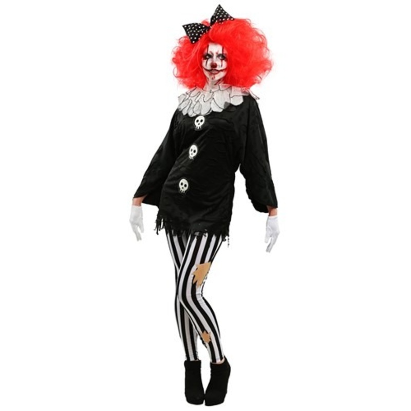Frightful Clown Women's Costume Small