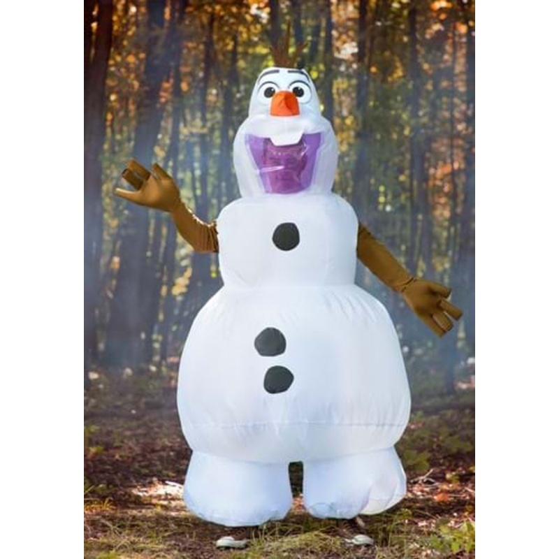 Frozen Olaf Inflatable Costume for Adults Standard