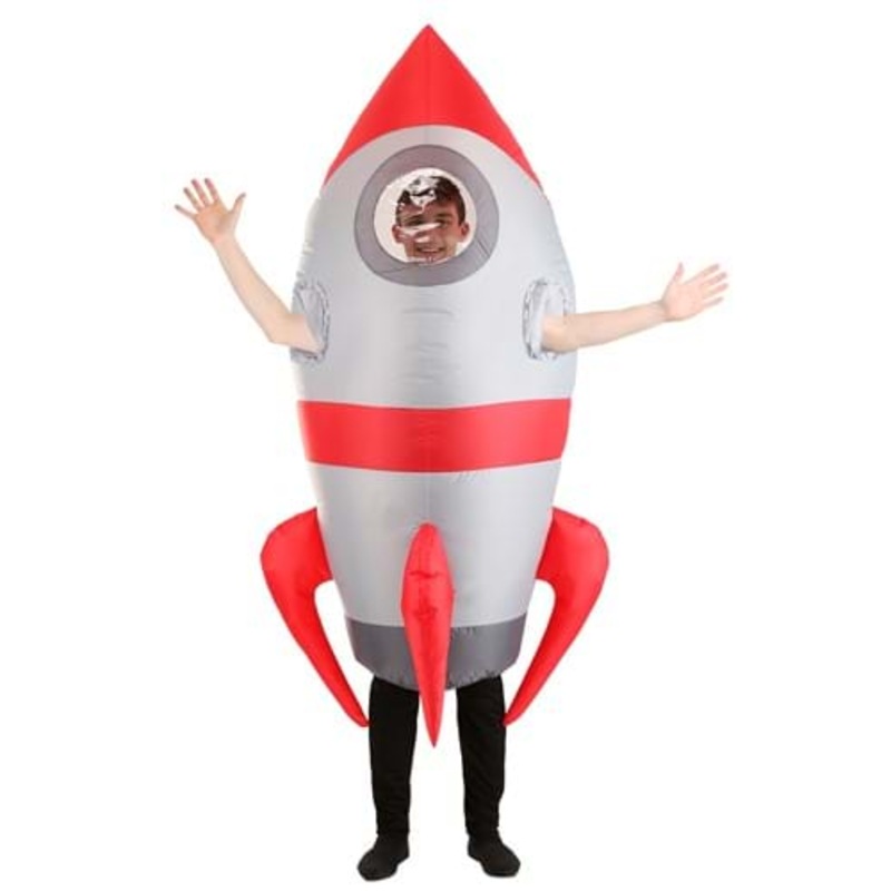 Inflatable Adult Rocket Ship Costume Standard