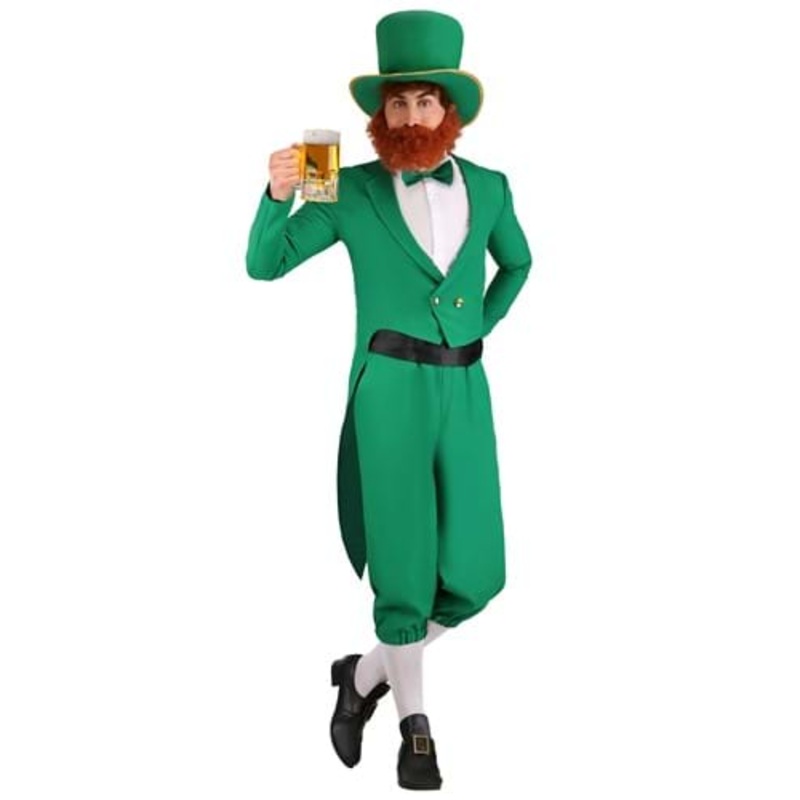 Lucky Leprechaun Costume for Adults Small
