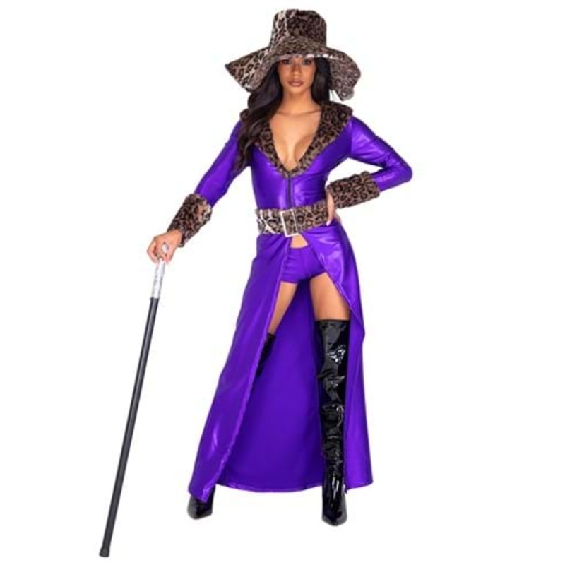 Made of Money Sexy Pimp Costume for Women Small