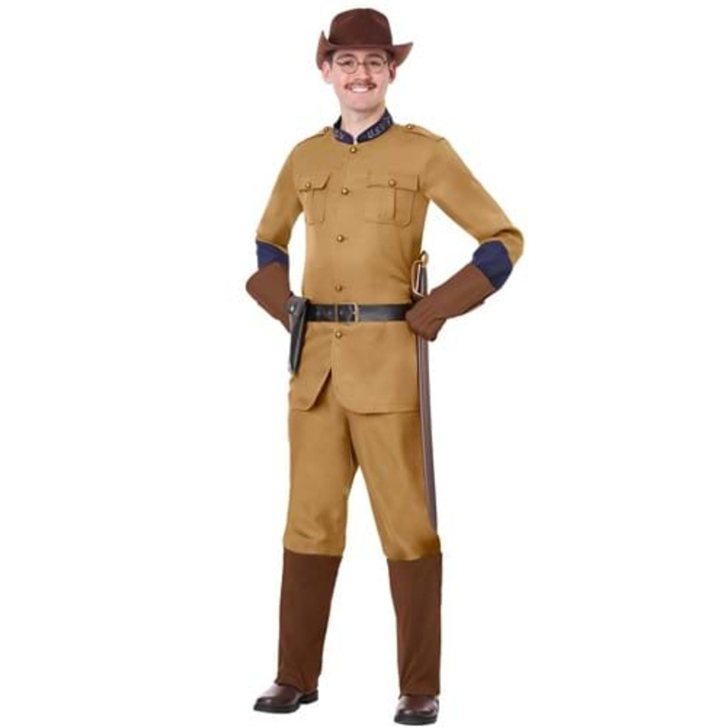 Men's Teddy Roosevelt Costume Small