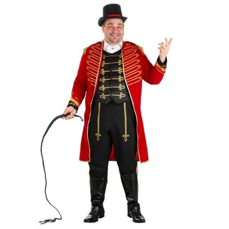 Plus Size Dashing Ringmaster Men's Costume 1X