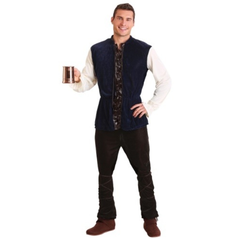 Plus Size Medieval Tavern Man Costume 2X