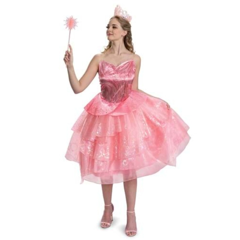 Wicked Deluxe Glinda Costume for Women Small
