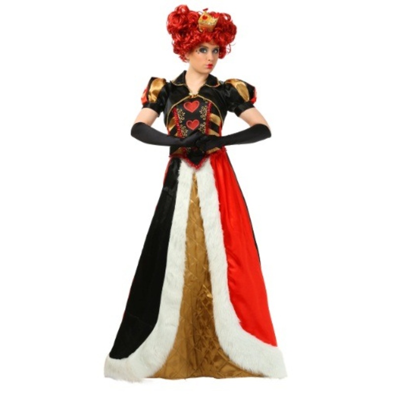 Women's Plus Size Elite Queen of Hearts Costume 1X