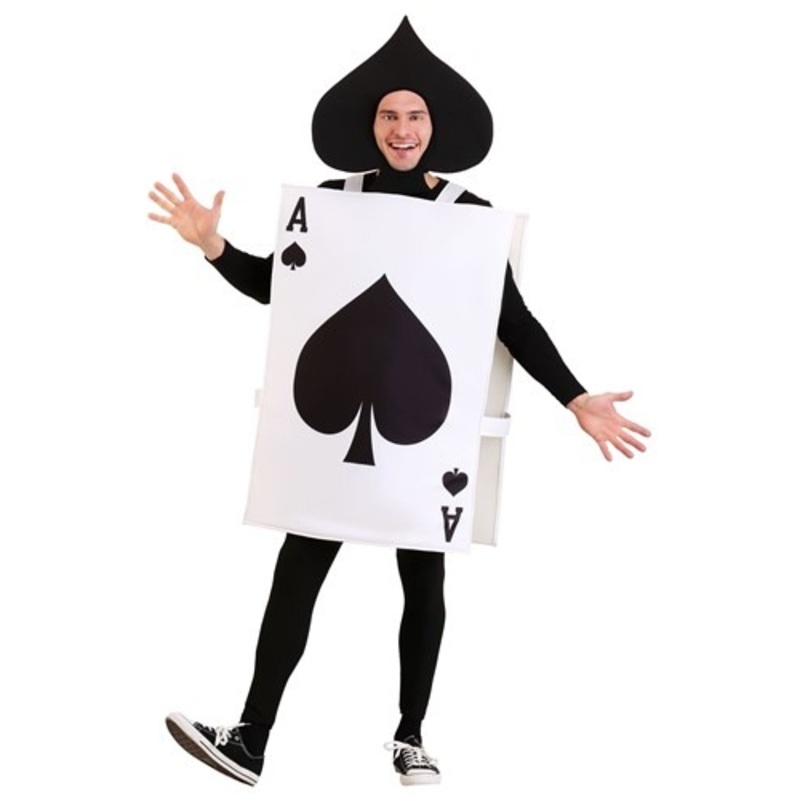 Ace of Spades Costume for Adults Standard