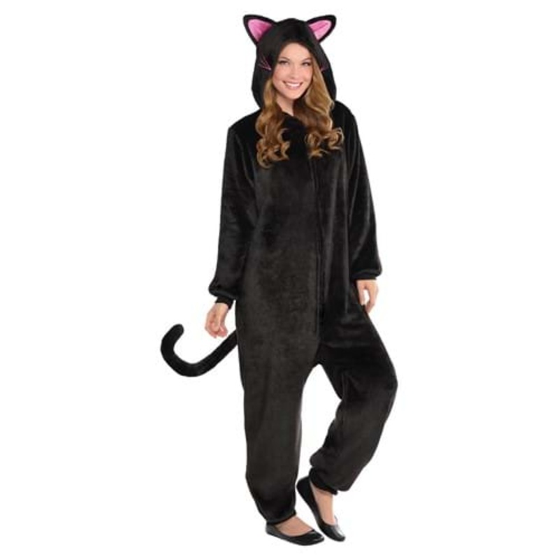 Adult Zipsters Zipster Black Cat Costume Small/Medium