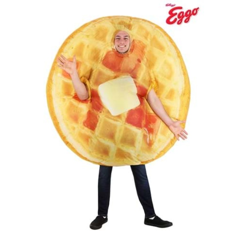 Inflatable Eggo Waffle Costume for Adults Standard
