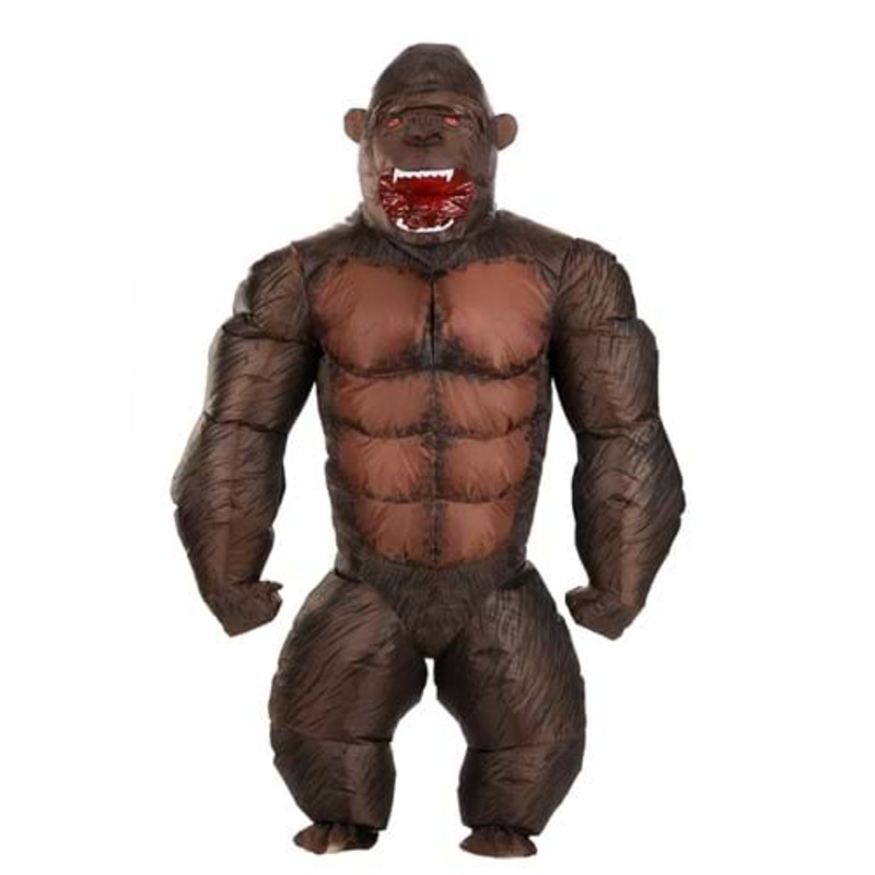 Inflatable Gorilla Costume for Adults Standard