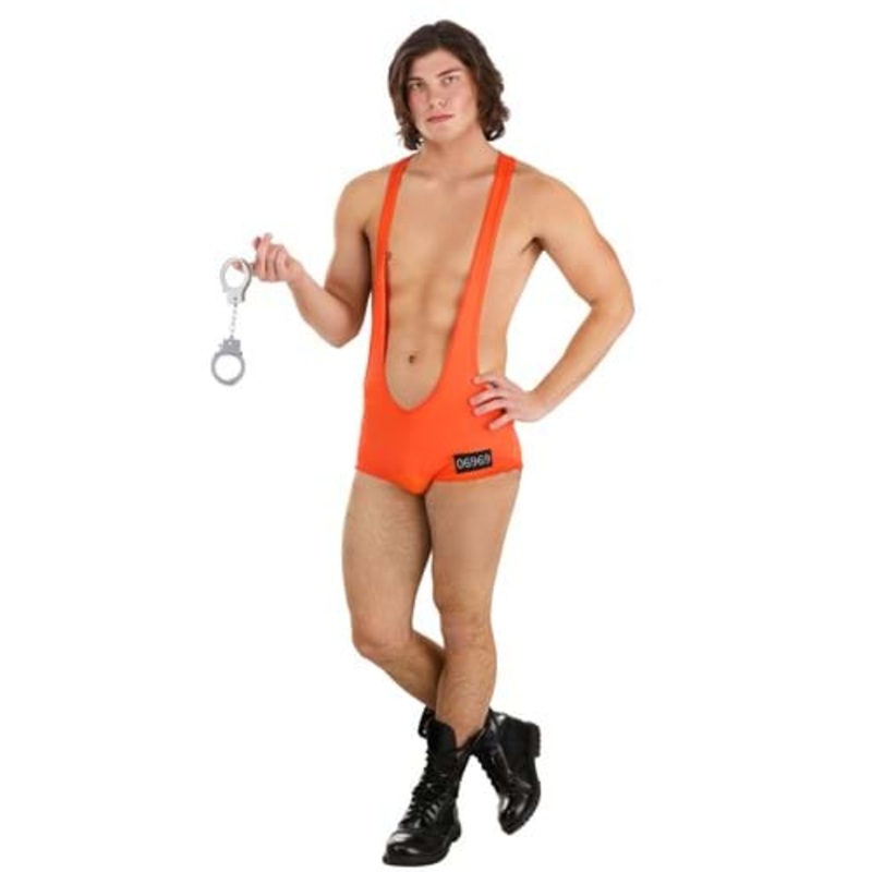 Men's Sexy Orange is the New Inmate Costume X-Small