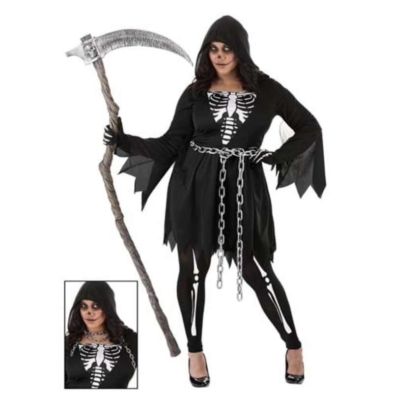 Plus Sized Women's Death Costume Dress 2X/3X