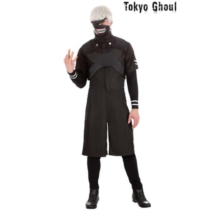 Tokyo Ghoul Ken Kaneki Costume for Men Small