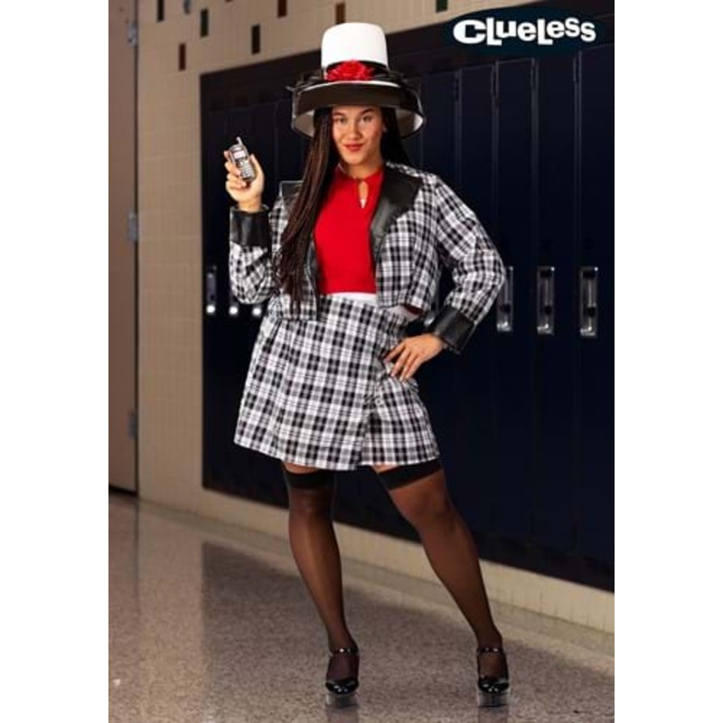 Women's Clueless Dee Plus Size Costume  1X