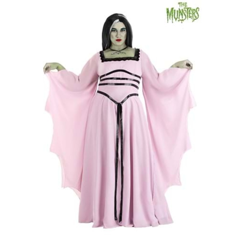 Women's Plus Size Premium Lily Classic Munsters Costume 1X